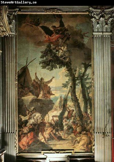 TIEPOLO, Giovanni Domenico The Gathering of Manna